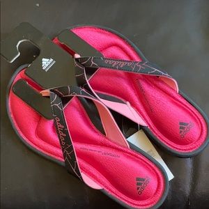 Adidas fit foam thong sandals
